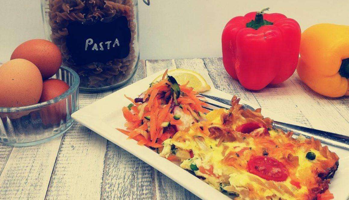One Pot Pasta Frittata
