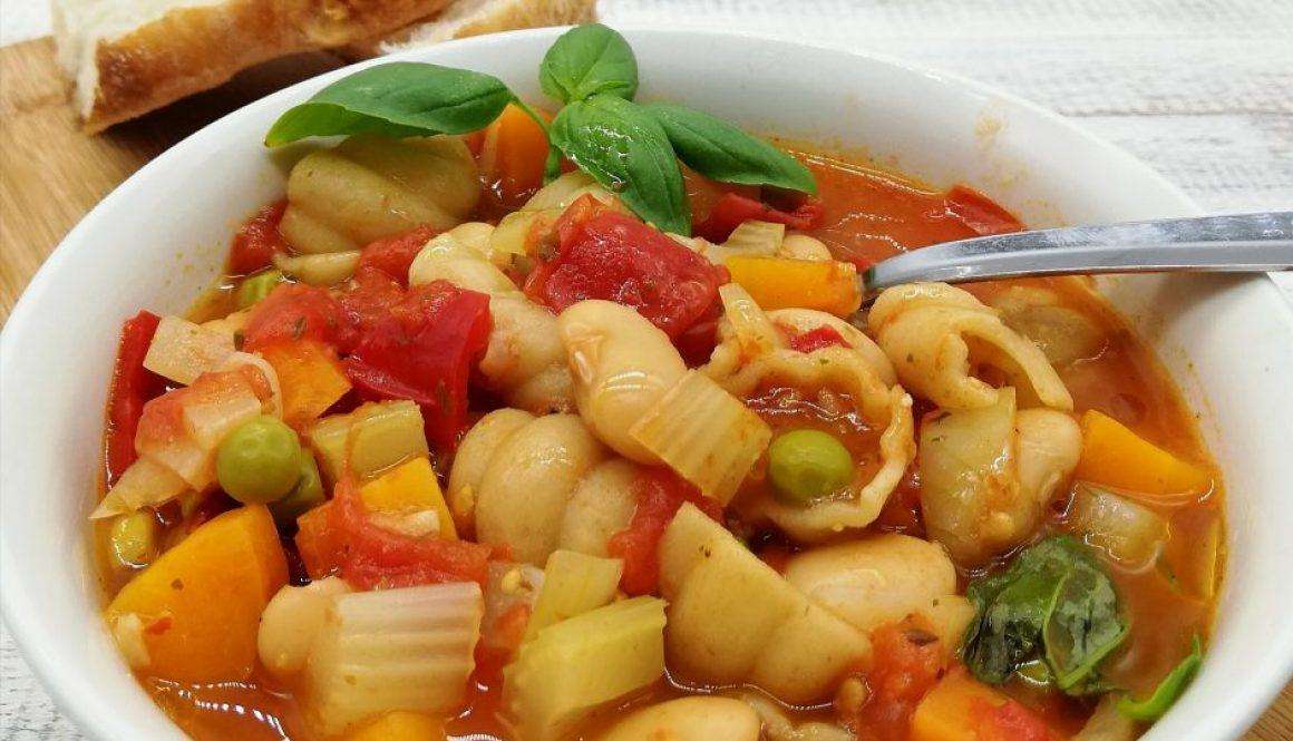 Chunky Minestron Soup