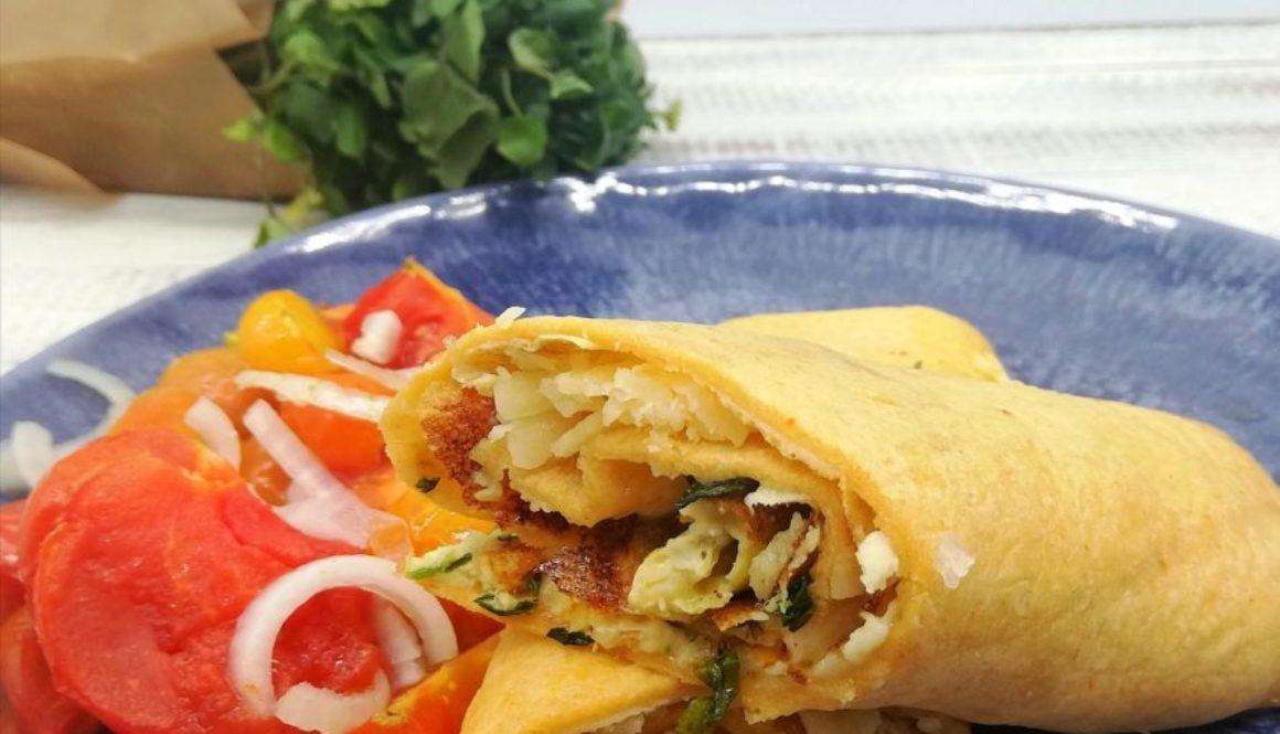 Watercress Tortilla Omelettes